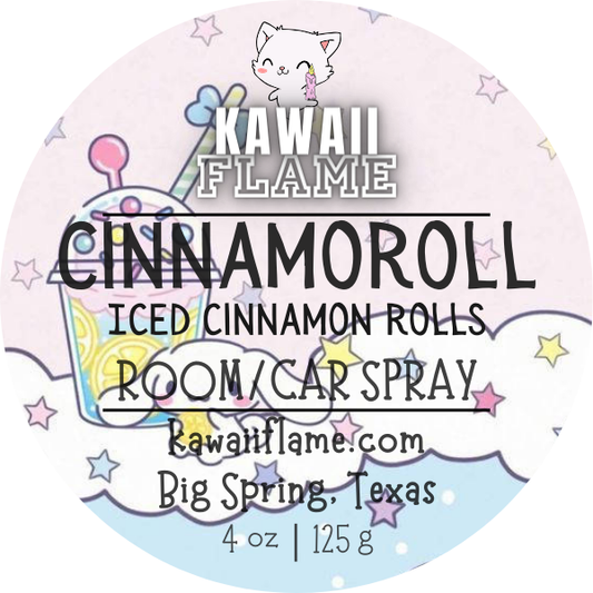 Cinnamoroll “Iced Cinnamon Rolls” Room/Car Spray