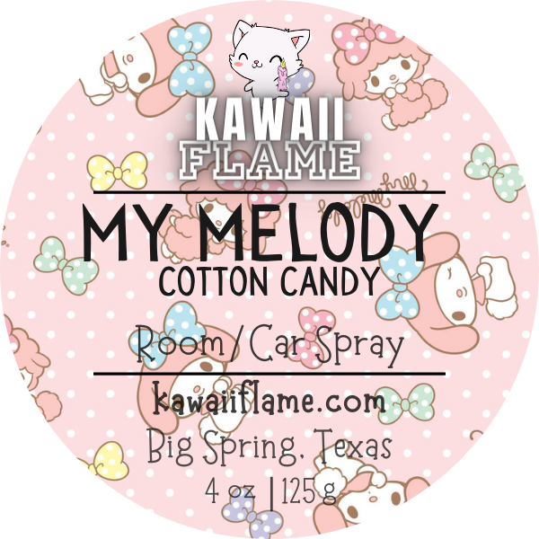 My Melody “Cotton Candy” Room/Car Spray