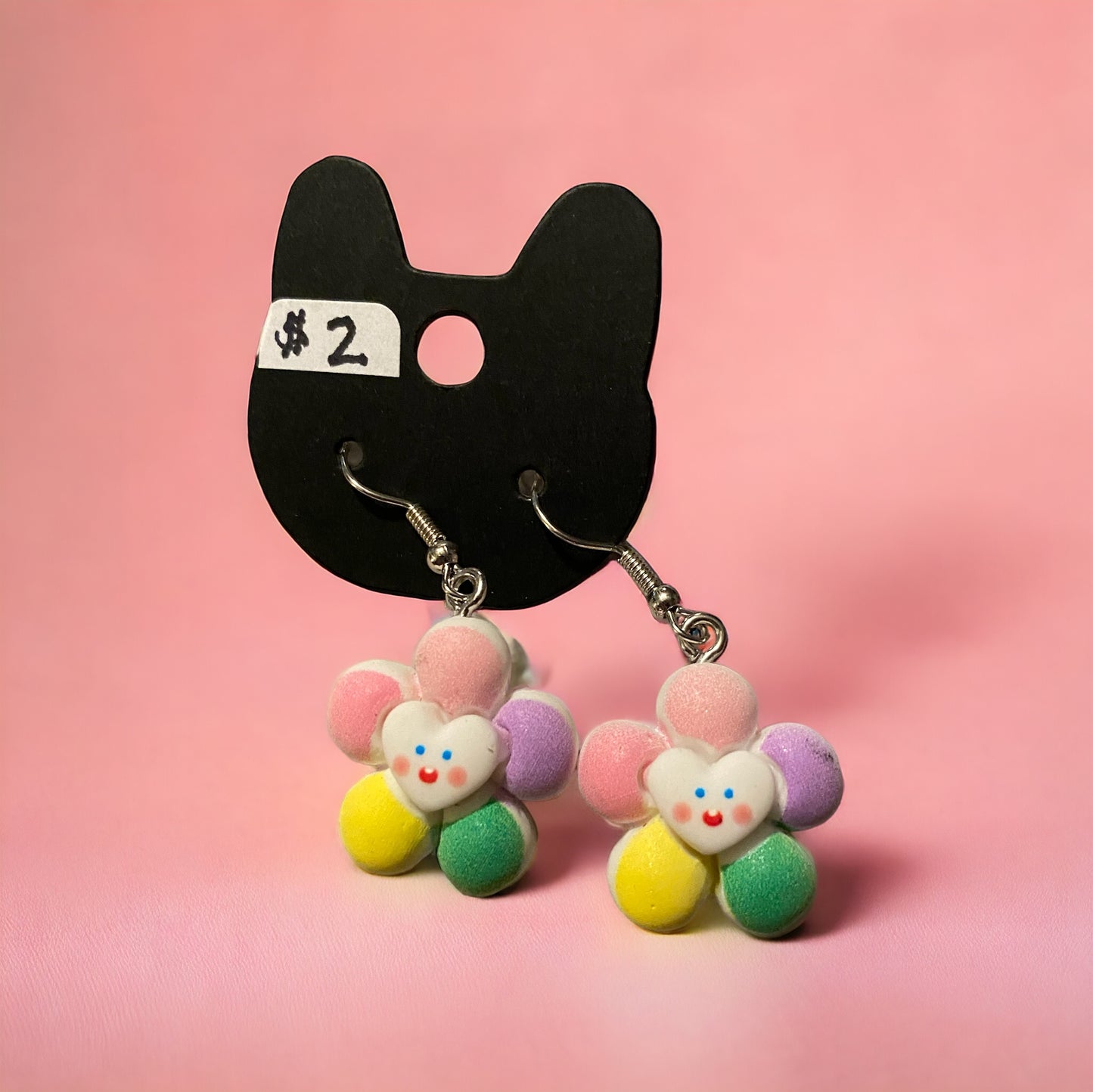 Pink Assorted Earrings