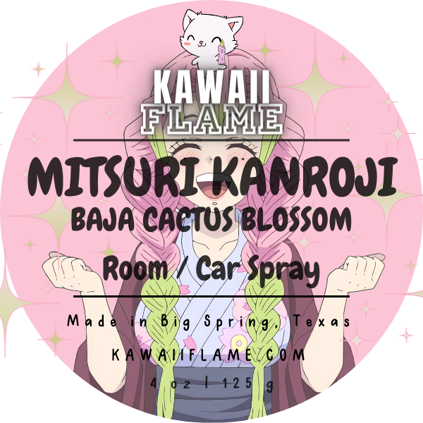 Mitsuri Kanroji “Baja Cactus Blossom” Room/Car Spray