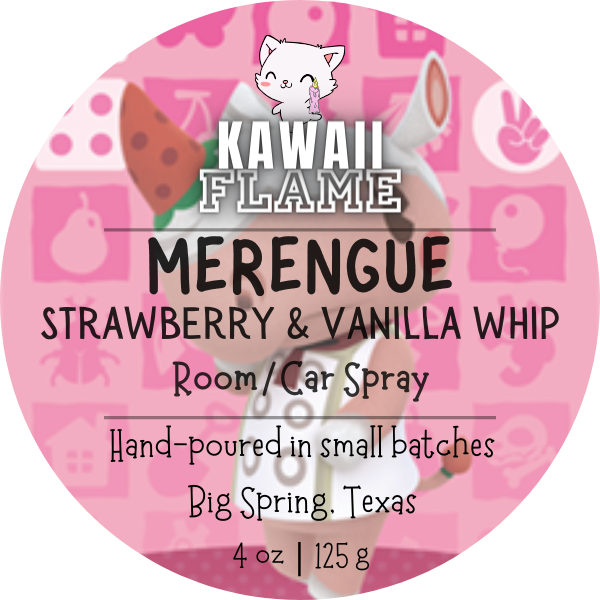 Merengue “Strawberry & Vanilla Whip” Room/Car Spray