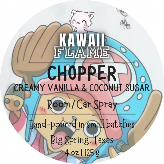 Chopper “Creamy Vanilla & Coconut Sugar” Room/Car Spray