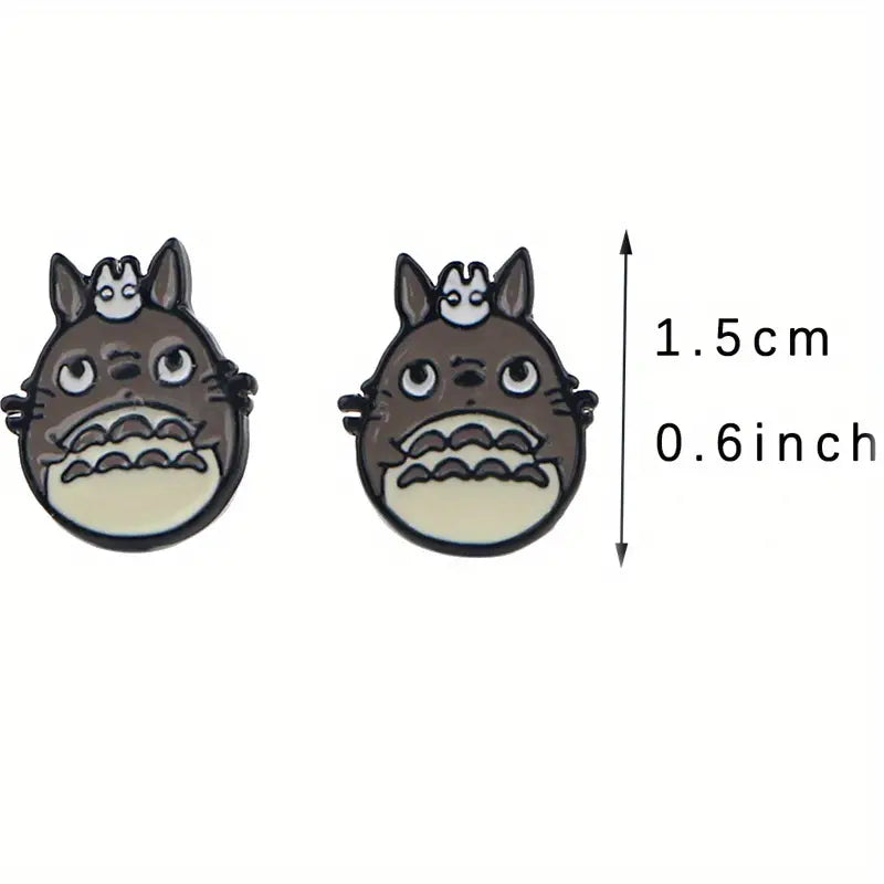 Totoro Earrings