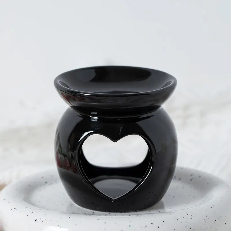 Ceramic Heart Tealight Wax Warmer