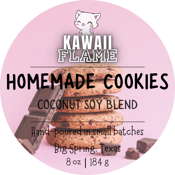 Homemade Cookies Coconut Soy Blend Candle