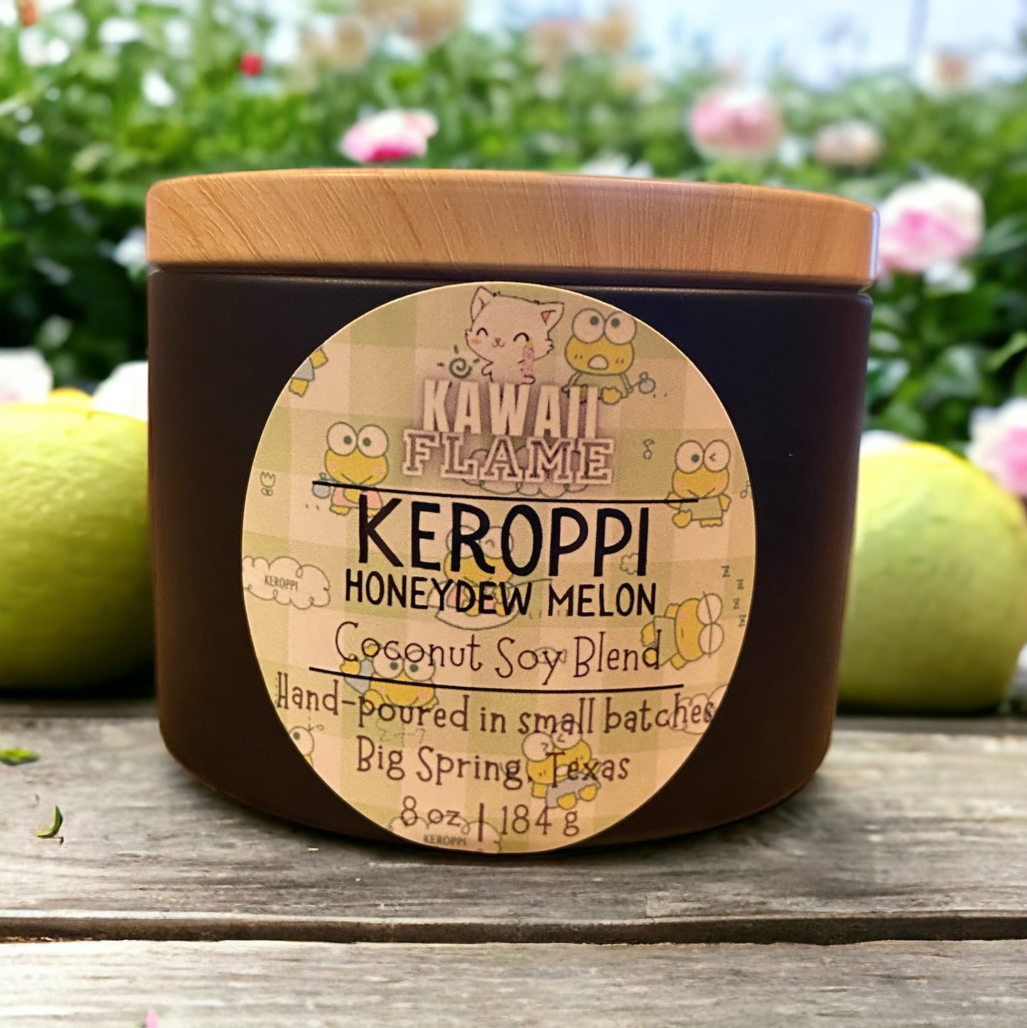 Keroppi Coconut Soy Blend Candle