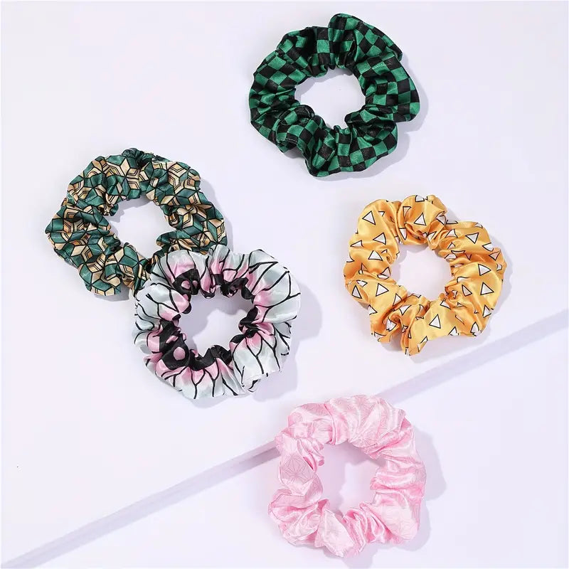 Demon Slayer Scrunchies