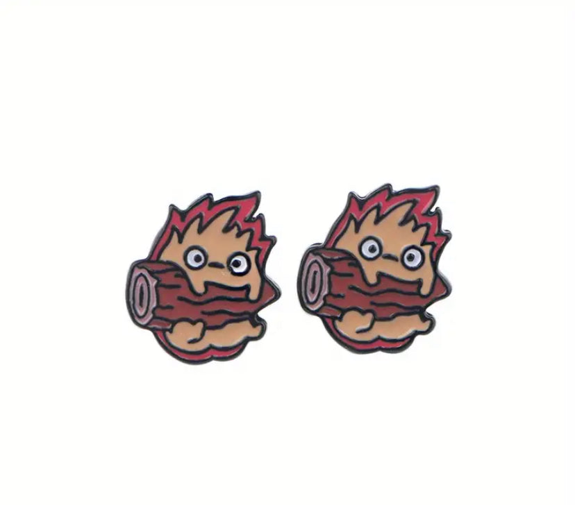 Calcifer Earrings