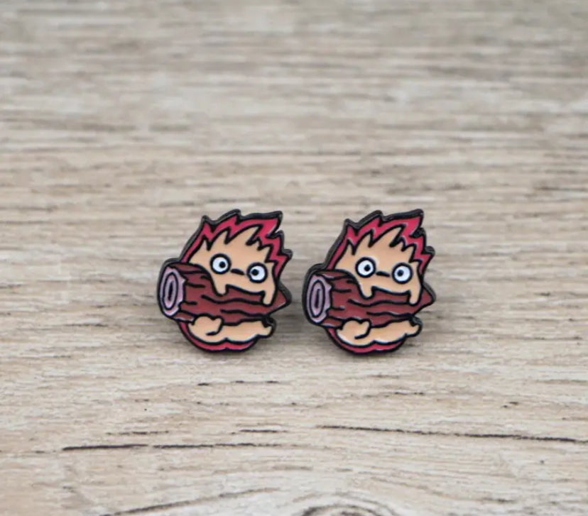 Calcifer Earrings