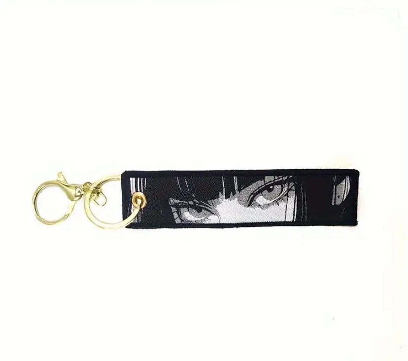 Tomie Kawakami Embroidered Keychain