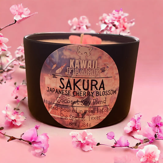 Sakura Coconut Soy Blend Candle