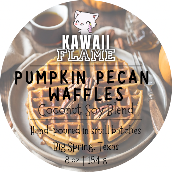 Pumpkin Pecan Waffles Coconut Soy Blend