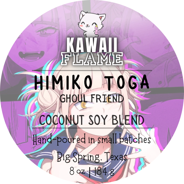 Himiko Toga Coconut Soy Blend Candle