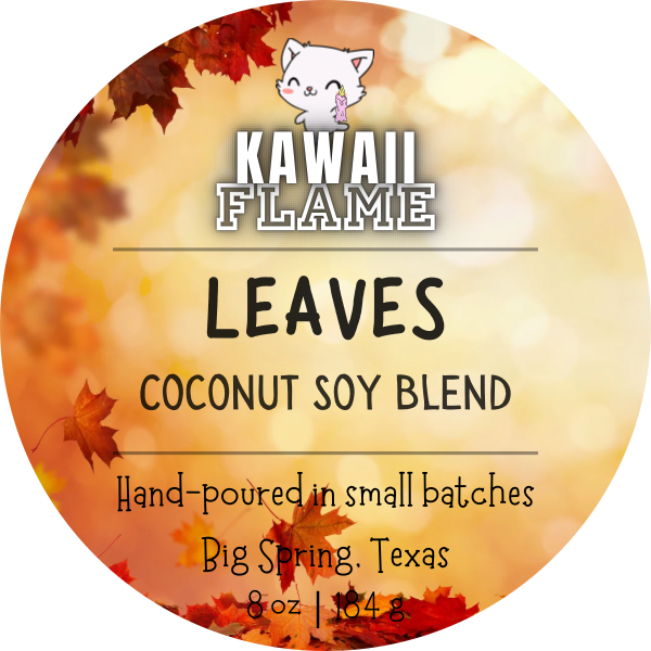 Leaves Coconut Soy Blend Candle