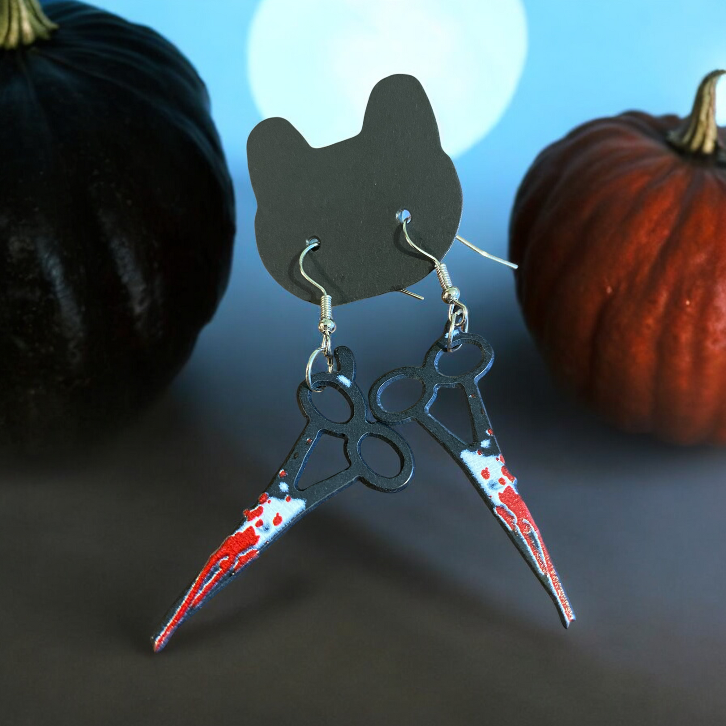 Slasher Halloween Earrings