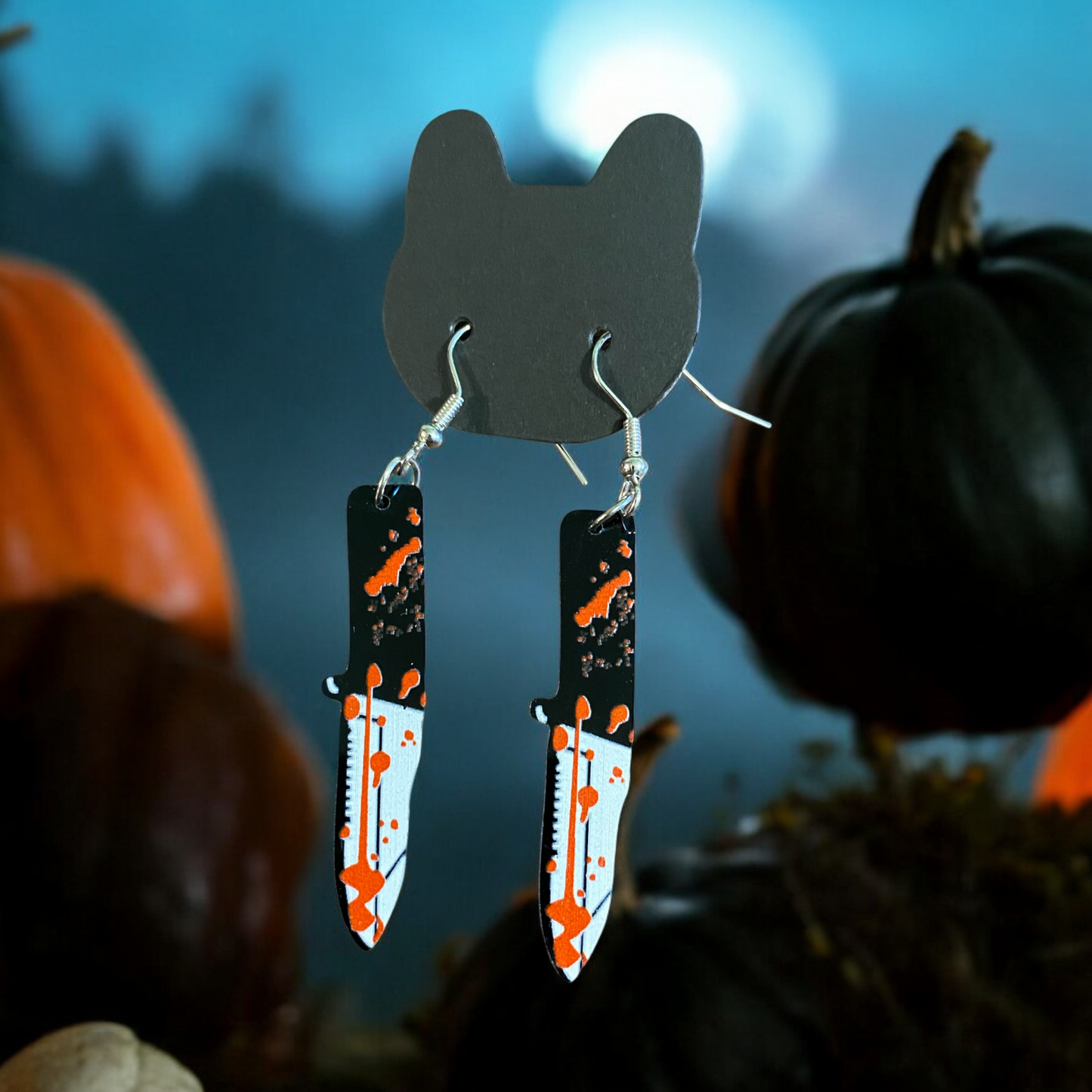 Slasher Halloween Earrings