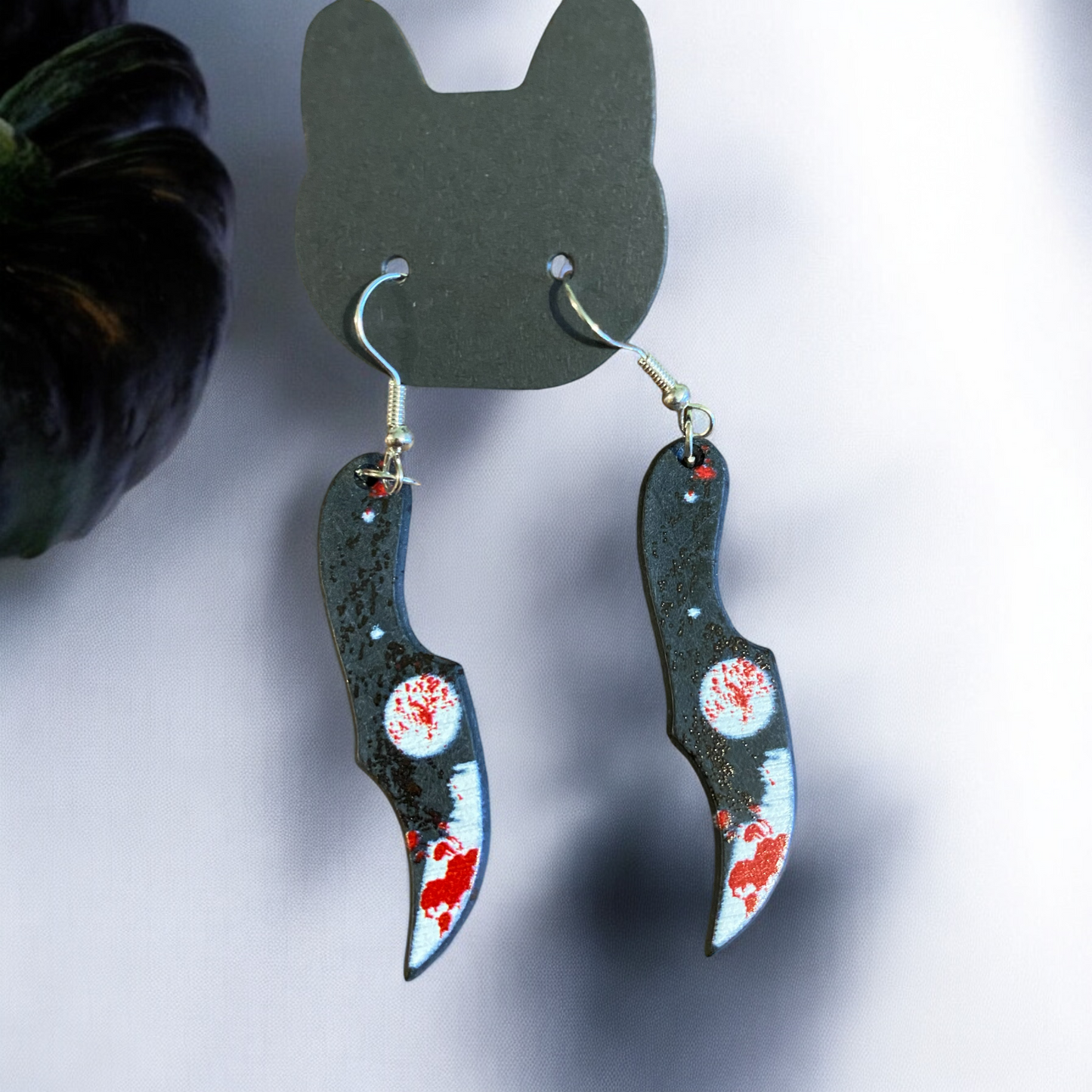 Slasher Halloween Earrings