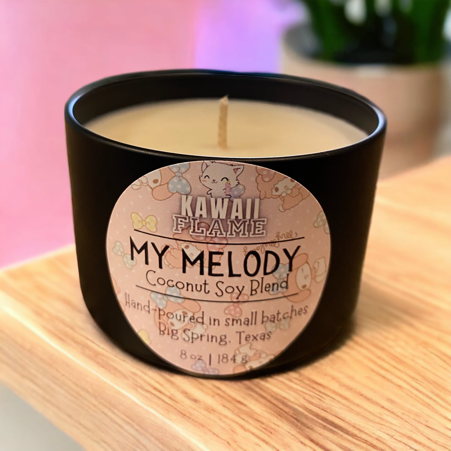 My Melody Coconut Soy Candle