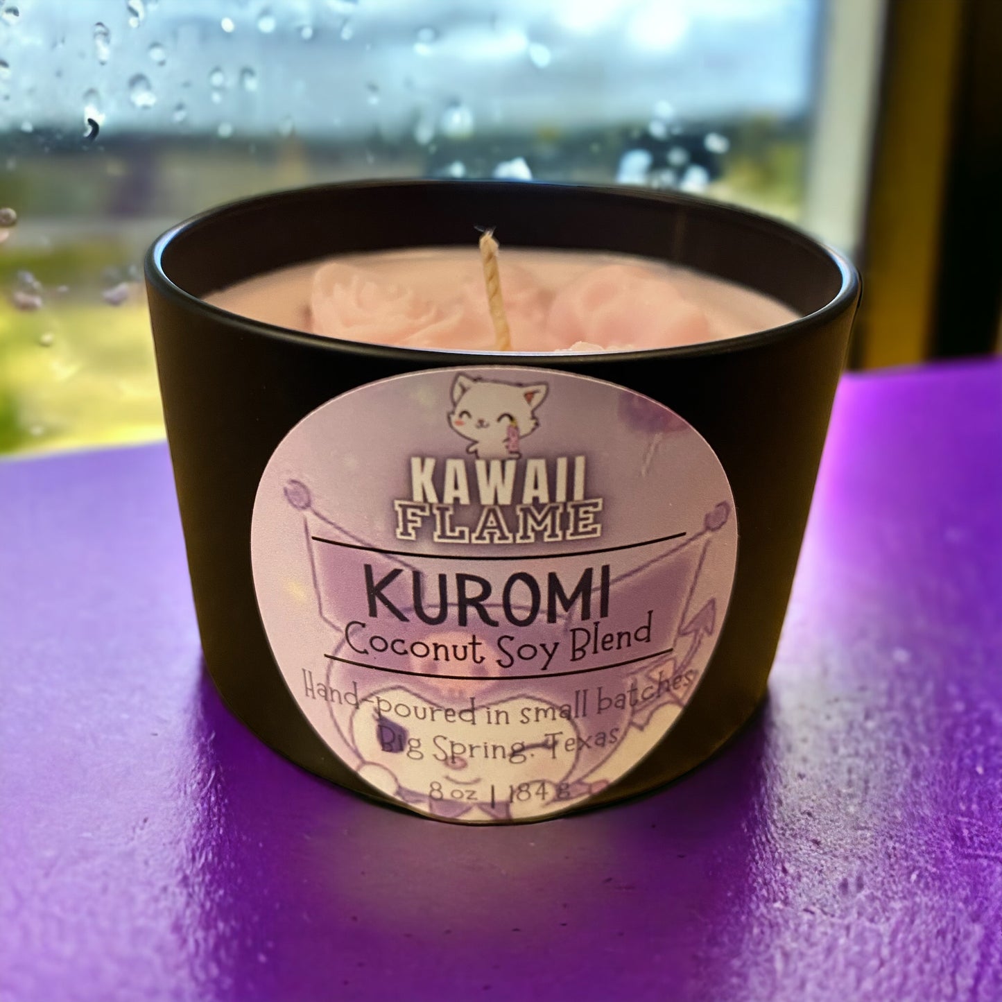 Kuromi Coconut Soy Candle