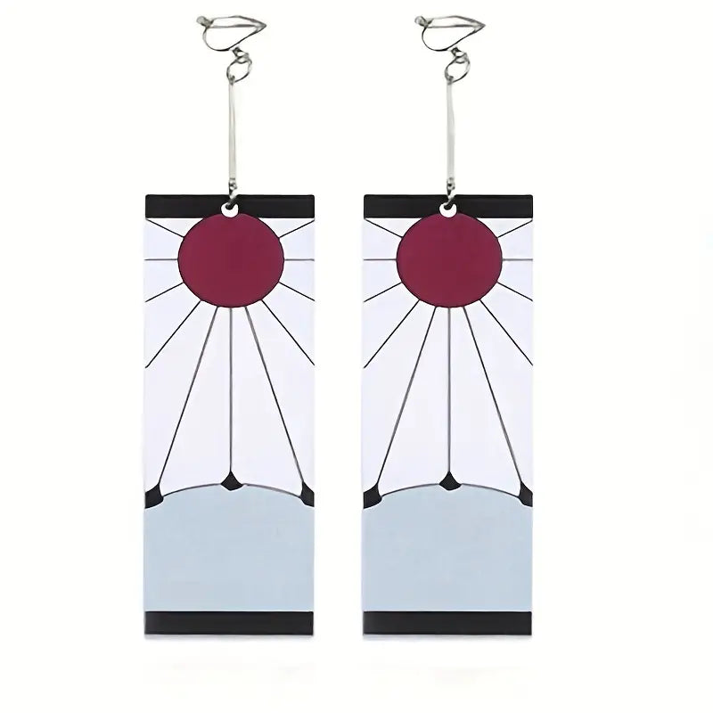 Tanjiro Acrylic Earrings