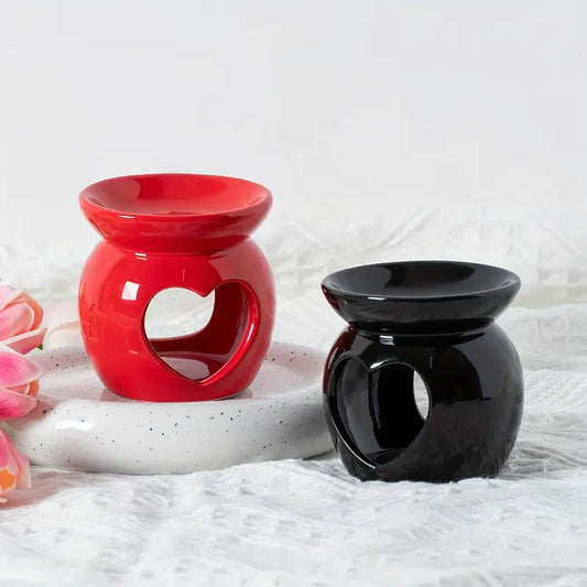 Ceramic Heart Tealight Wax Warmer